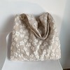 Lutesa Women's Tote Bag, Shoulder Bag, Floral Pattern, Canvas, Handbag,