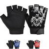 CubePlug Kids Boy Girl Cycling Climing Half Finger Gloves for