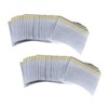 Baluue 40pcs Gel Eye Pads for Eyelash Extensions Nonirritating under