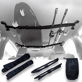 Car Roof Carrier Belt CAR ROOF CARRIER BELT Surfboard Snowboard Fishing Rods Car Interior Ceiling Easy Installation Belt