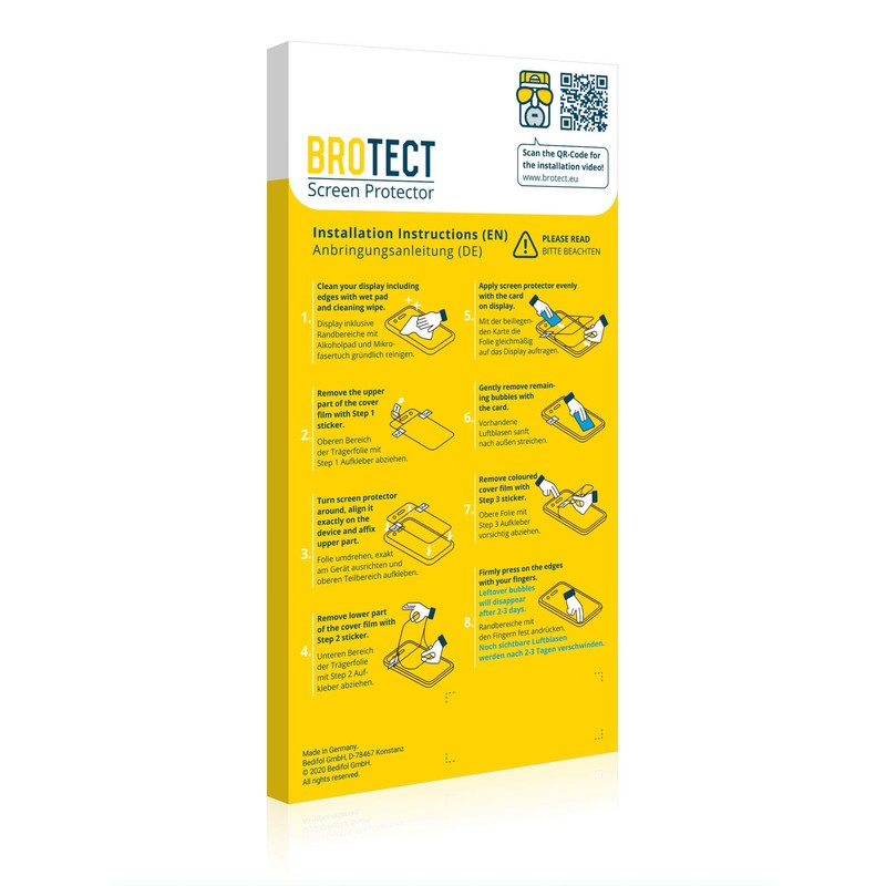 brotect 3D Curved Screen Protector Matte compatible with realme GT