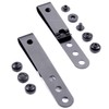 [2 Pack w/Hardware] HolsterSmith Universal Metal Belt Clip for Holster