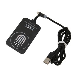 Cryfokt Wireless Receiver, Magnetic Suction Charging Patch, 5V, 2000mA, 75%/90% Conversion Rate, Type C Device, A51/A20E/J2/J3/J7, Ultra Thin