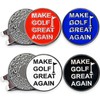 Adhere Golf Ball Markers Personlized Logo Enamel with A Strong