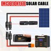 30 Pairs Solar Connectors: Male/Female Solar Panel Plug Solar Panel