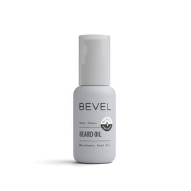 Bevel Beard Oil for Men - Moisturizing Beard Oil with Jojoba Oil and Argan Oil, Adds Shine and Helps Prevent Dryness, Frizz and Breakage, 1 Oz, Gray