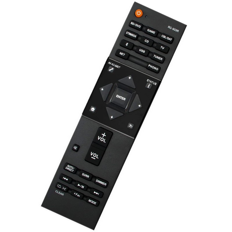 RC-933R Replacement Remote Control Applicable for Pioneer AV Receiver VSX-S520D