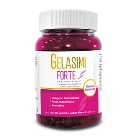 Gelasimi Forte gummies (60 gummies) Hydrolyzed collagen Biotin and Keratin Healthcare Supplement Dietary Edible Beauty Hair Nail Healthy Colagen Optimum Bathroom Fitness