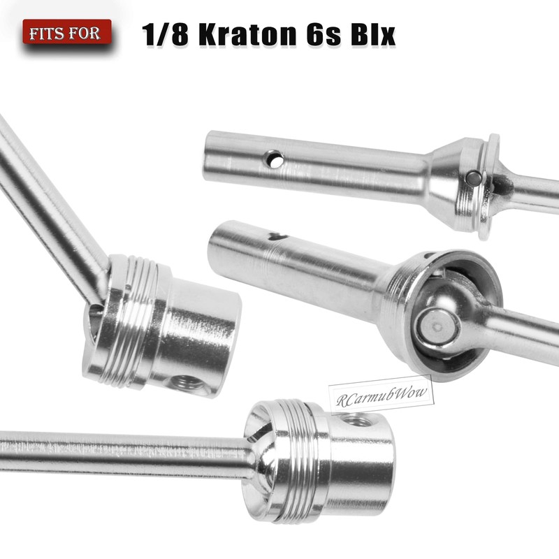 RCarmubWow RC Drive Shafts Axles Upgrades Part for 1/8 Kraton