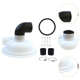 Yajuyi Cyclone Separator Dust Collection Lid with Elbow for DIY Projects