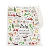 POFULL Italy Theme Gift Italy Is Always A Good Idea Tote Bag Italy Bachelorette Trip Gift (Italy Tote Bag)