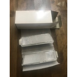 ALFA OTTO 93-99 VW MK3 GOLF/GTI/JETTA OEM OE STYLE FRONT BUMPER SIDE MARKER LIGHTS - CLEAR