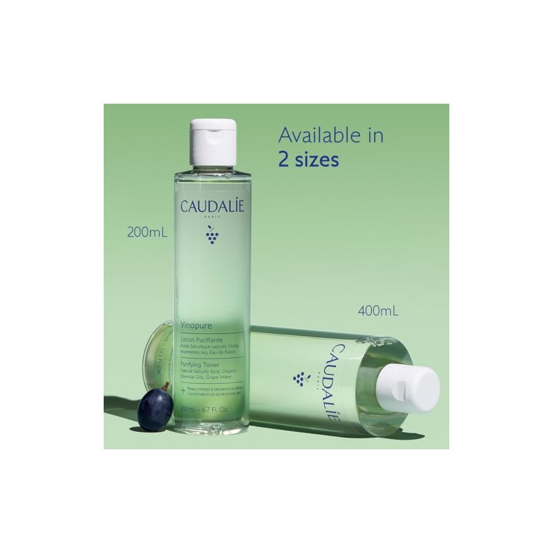 Caudalie Loción limpiadora con ácido salicílico - 400 ml