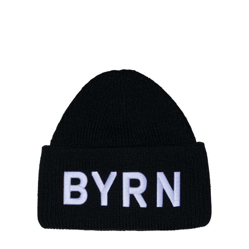 FC Bayern München Knitted hat, Byrn lettering, black, football