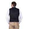 Joseph Elegant Costume Gilet Blue with Elegant Pattern Size 46-66,