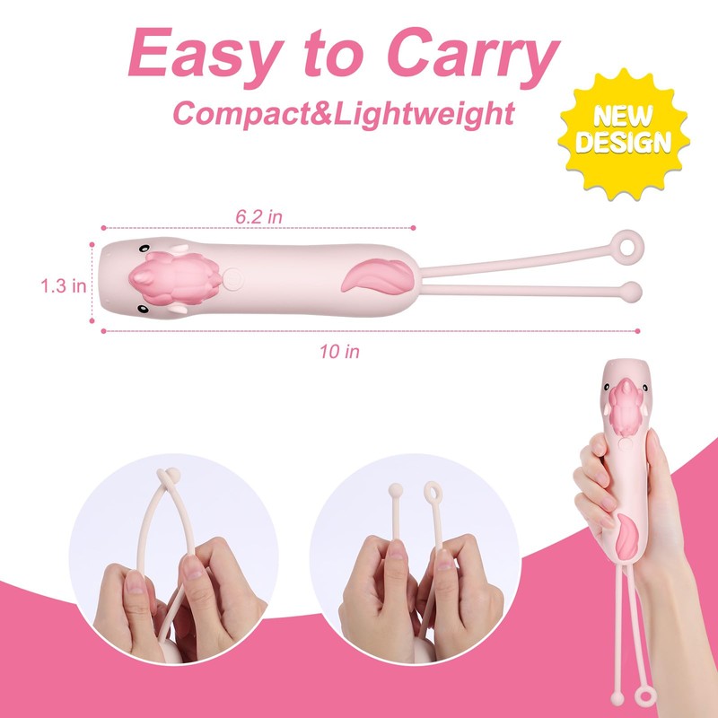 Tremdwoto Toddler Flashlight, Cute Unicorn Kids Flashlight for Girls &