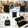 BUOGIO Canvas Tote Bags Bulk 50 Pack - Thick 10oz