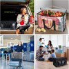 ZGO 12-Pack Oversized Moving Bags with Reinforced Handles, Heavy-Duty Storage