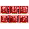 Sarah's Candy Factory Christmas Candy Canes 6 Pack (72 Pieces)