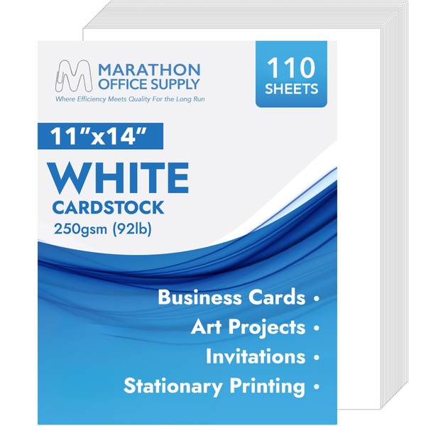 MOS Cardstock Paper – 11” x 14”, 250 GSM, 110