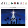 INRUI Christmas Nativity Scene Star of Bethlehem Jesus Birth Photography