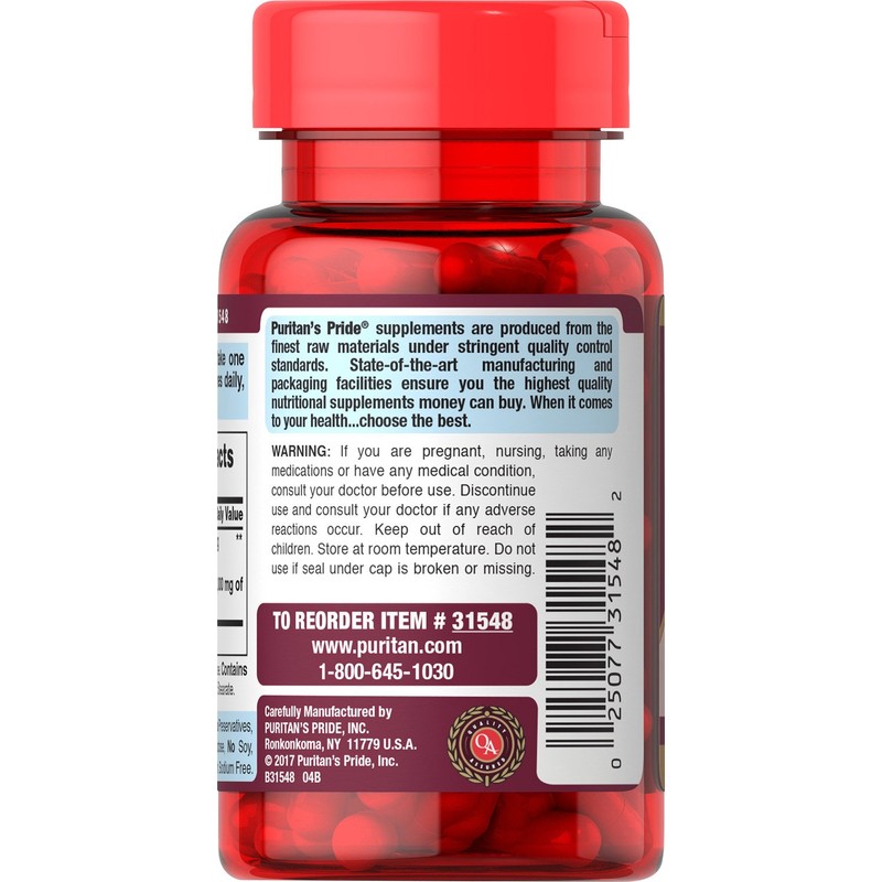 Puritans Pride Tart Cherry Extract 1000 Mg
