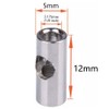 Ahvqevn 10pcs Motor Axle 3.17mm-5mm Switching Shaft Adapter Sleeve for