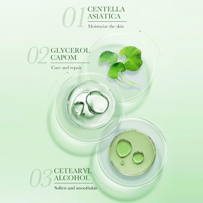 Centella asiatica nährende und reparierende Creme