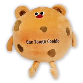 Get well Soon gift for Kids, Hospital recovery One Tough Cookie Gift Basket w/Blanket, Care package Snack Box w/Cookie & Pillow Feel better son for child or teenage, unique gift box