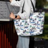 Women's Large Beach Bag Waterproof Travel Tote Bag with Pocket