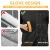 Pet Hair Removal Gloves, Large Size Electrostatic Pet Hair Remover