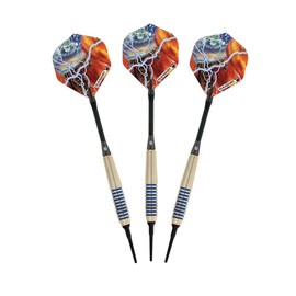 Elkadart Storm Soft Tip Darts, Black Rings, 15 Grams