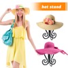 YHTCC Wig Stand, Collapsible Wig Head Stand, Portable and Durable