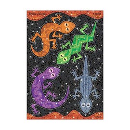 Trend Stickers Glitter Shiny Lizards 8 Pieces T63367