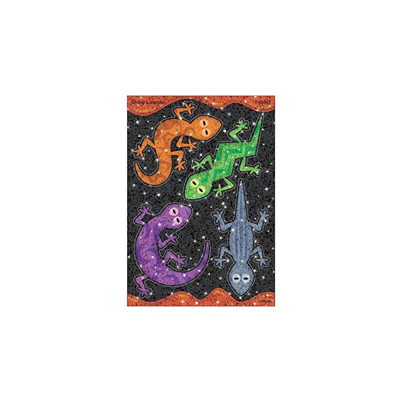 Trend Stickers Glitter Shiny Lizards 8 Pieces T63367