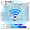 JAPOO Bluetooth 5.4 Adapter for PC,BT Dongle Receiver,Long Range USB