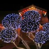WBao Solar Christmas Net Lights, 360LED 11.5ft x 6.9ft Christmas