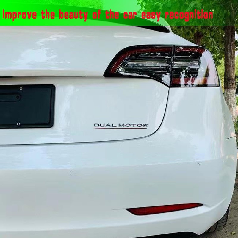 XTnueotr 3D Plaid Badge Sticker Emblem Decor fit for Model