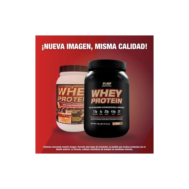 Whey Protein 1,750 Gr Alfa-lactoalbúmina Fnt Sabor Nuezavellana
