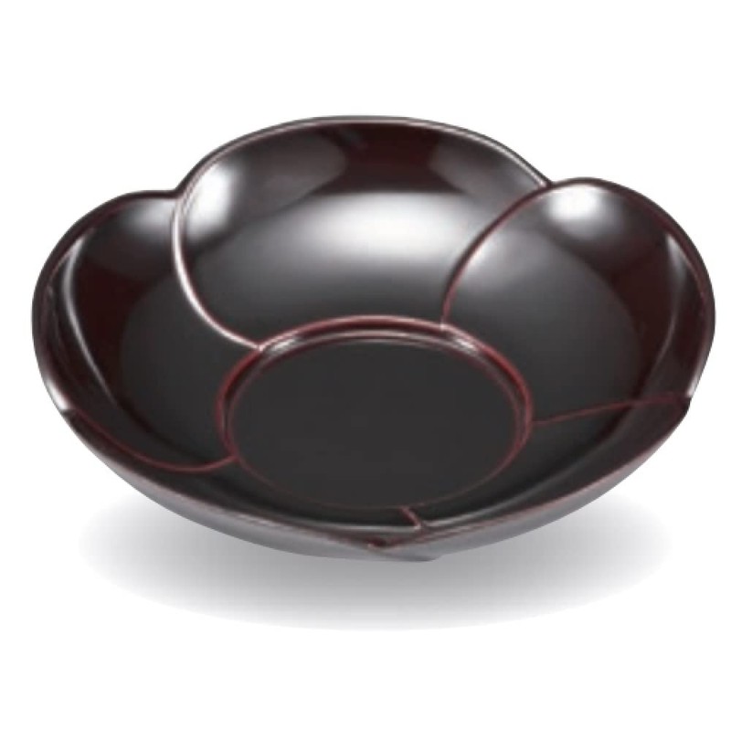 Echizen Lacquerware Lacquerware Lacqueryukan Saijiki [G4124-19] Tamari Plum Shaped Tea