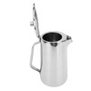 Stainless Steel Teapot 2L Water Pitcher with Ergonomic Handle Juice