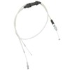 Motorcycle Throttle Cable, Dual Throttle Cable Exquisite for CG150CC 200CC