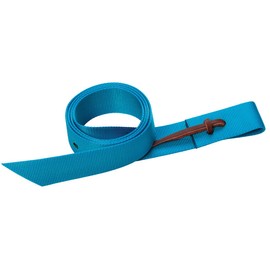 Weaver Leather Nylon Tie Strap with Holes, 1-3/4" x 60", Hurricane Blue