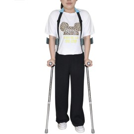 Forearm Crutch Anti-Fall Strap Adjustable Forearm Crutch Strap Free Your Hands Crutches Accessories