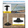 OCEANBROAD Boat Cover Support Poles Adjustable Telescoping Aluminum - Universal