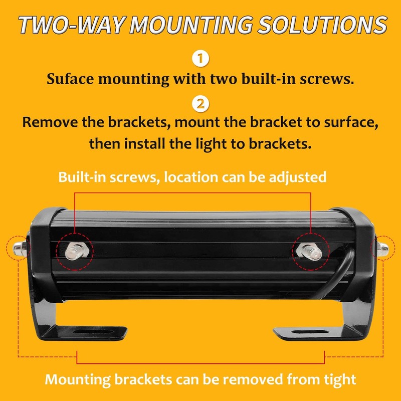 EASE2U E Emergency Strobe Lights for Vehicle, 4 in 1