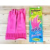 Mamison Quality Kitchen Rubber Gloves Pink (10 Pairs, Medium), Cleaning, Pet Care, Food Service. Washing Latex Reusable Non-Slip Gloves