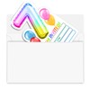 Yangmics Direct Rainbow Holographic Invitation Cards 7th Birthday Party for