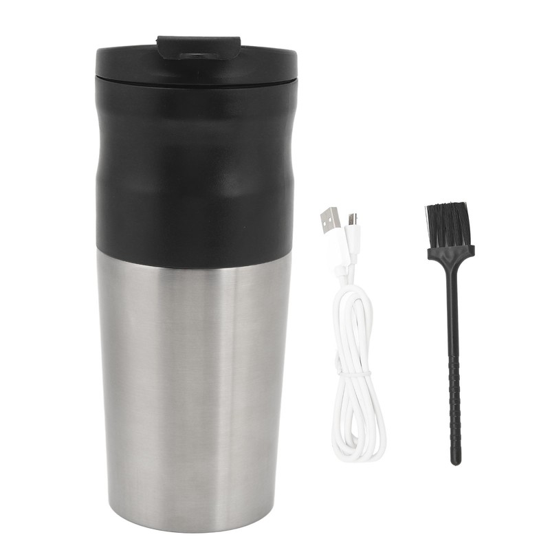 Electric Coffee Beans Grinder Portable Stainless Steel Blades Spices Grinder