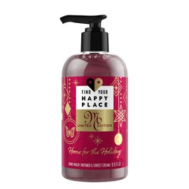 Find Your Happy Place Home for the Holidays, Nutmeg and Sweet Cream Hand Wash, 9.5 fl. oz.